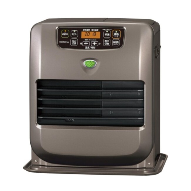 CORONA石油ファンヒーター【完動品】⑤ CORONA 石油ファンヒーター FH-CP25Y(G) 専用カバーセット