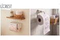 消臭も香りもこれひとつで。トイレをいつでも爽やかな空間に「L'CREST　消臭トイレットロール　ダブル」が新登場！