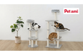 工具不要で猫ちゃんの特等席が完成！「Petami 組み立て簡単　キャットコンド」が新発売！