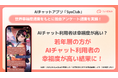 AIチャット利用者は幸福度が高い? 若年層は特に差が開く結果に!AIチャットアプリ「SynClub」が『AIチャットと幸福』に関する調査結果を発表
