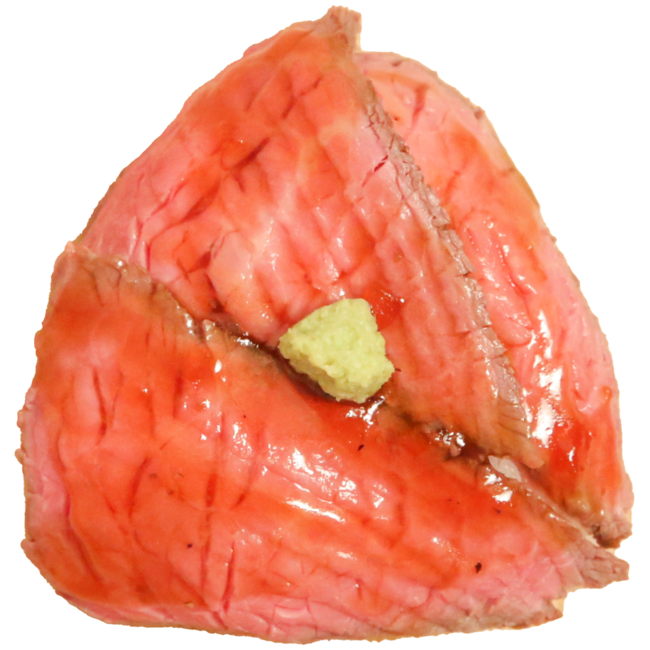 「黒毛和牛ローストビーフ　トリュフソース」（税込390円）