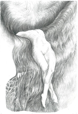 drawing by Saburo Teshigawara drawing by Saburo Teshigawara