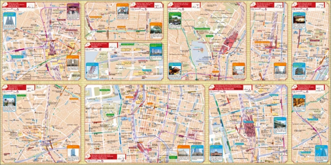 ＜『TOKYO 東京 Tourist Map』地図本体（裏）＞