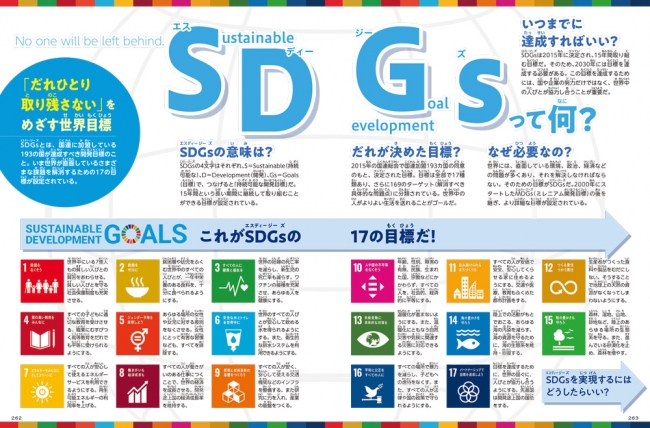 ＜「SDGs」 誌面例＞