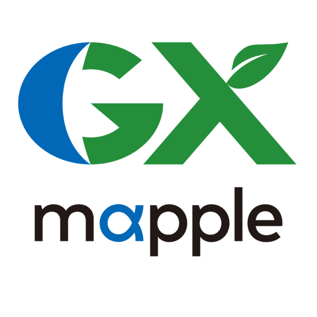 ＜新ブランド「mapple GX」ロゴ＞