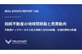 【大相続時代の本格到来】地方から都市へ、年間2兆円超の土地資産が流出。TRUSTARTが不動産ビッグデータで解明した「相続による地域間移動」最新レポートを公開