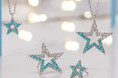 KAJITA(カジタ)の人気コレクション「STAR」より、パライバトルマリンのピアスとネックレスが登場