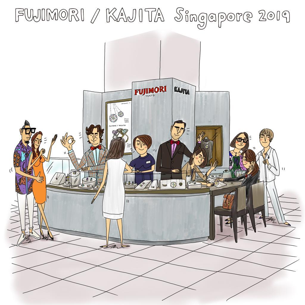 カラーストーンジュエリーブランド Kajita と Fujimori がシンガポール 高島屋１階に初の旗艦店をグランド オープン 株式会社梶田のプレスリリース