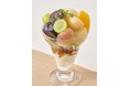 【湯葉と豆腐の店 梅の花】旬のフルーツがたっぷり!秋のご褒美「桃と葡萄のフルーツぱふぇ」発売