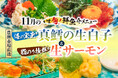 濃厚な真鱈白子と脂の乗った生サーモン！さくら水産11月限定メニュー