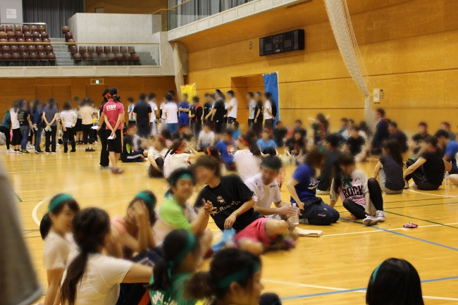 ▲休憩中のひとコマ