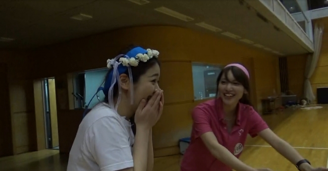 ▲サプライズの瞬間