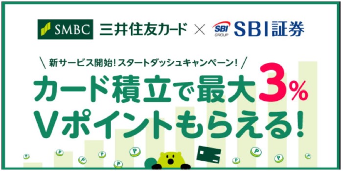 SBI証券と三井住友カードの資産運用サービス開始のお知らせ