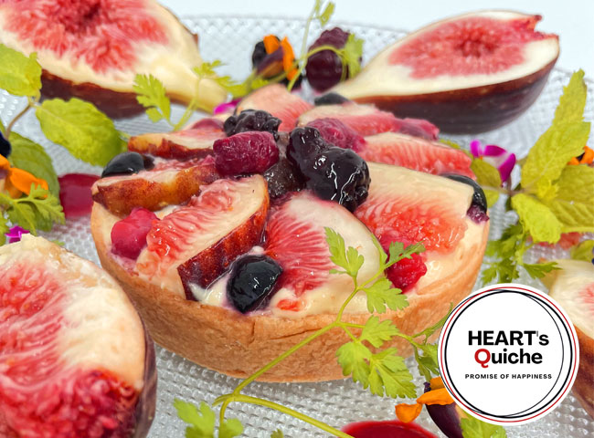 Heart S Quiche キッシュ専門店より兵庫県 川西産完熟イチジクの贅沢キッシュ 限定販売開始 株式会社heart ｓのプレスリリース