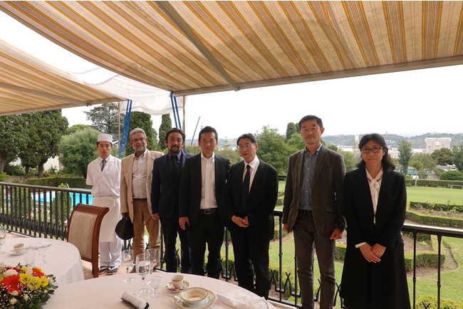 在ポルトガル・日本大使と会食