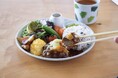 丁寧に焼き上げた自家製ハンバーグと彩り野菜の贅沢ランチプレート atelier京ばあむで4/1(火)より平日限定販売開始!