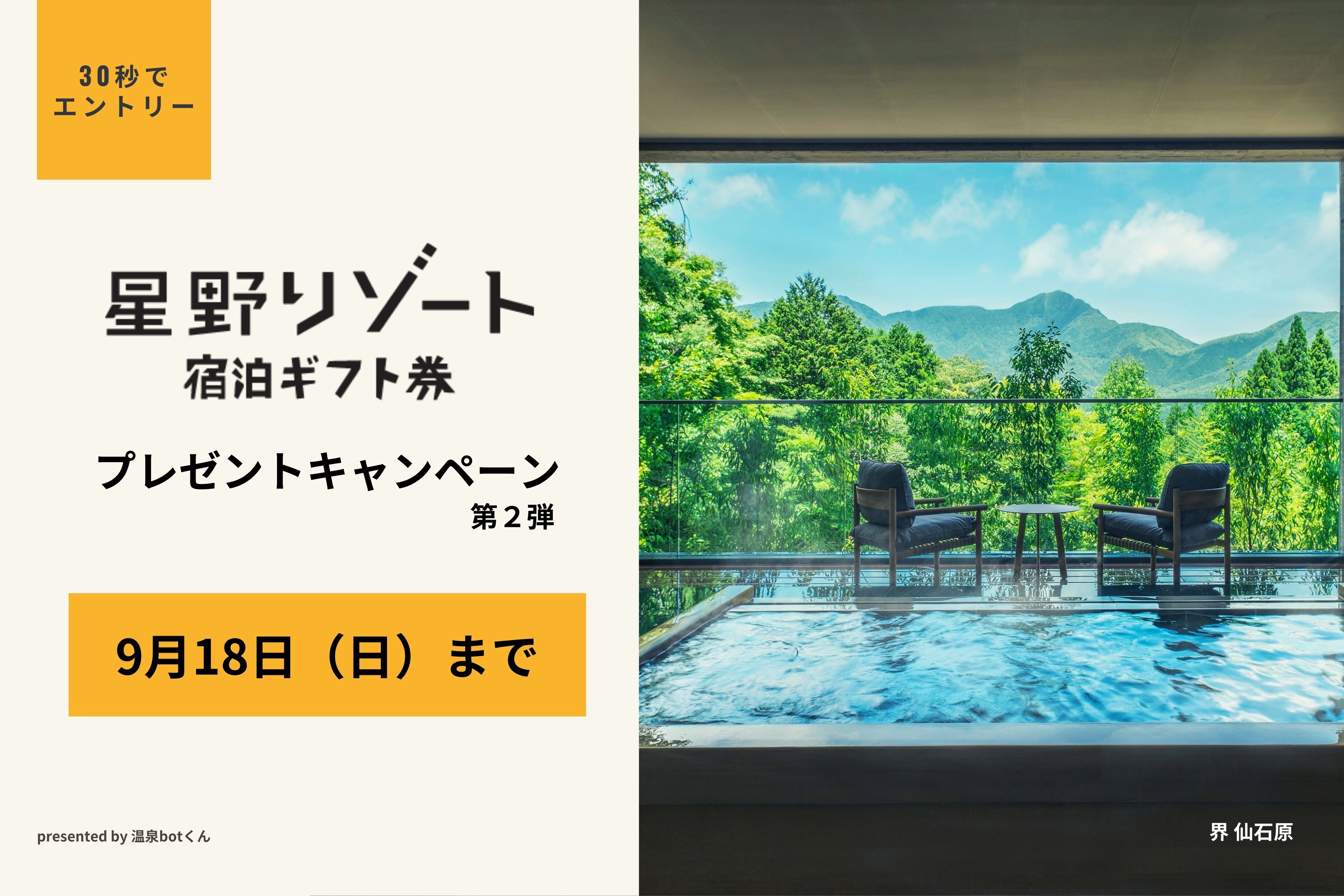 星野リゾート 宿泊ギフト券 5万円