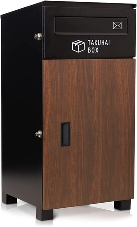 TAKUHAI BOXポスト一体型／ディープウッド
