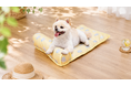 「冷たくて心地良い」と愛犬も大満足のレビュー4.45を獲得したペットマットに新色登場、あごのせパッド付きで夏の快適な居場所を叶える2,480円からの冷感マット「あごのせ涼眠マット」