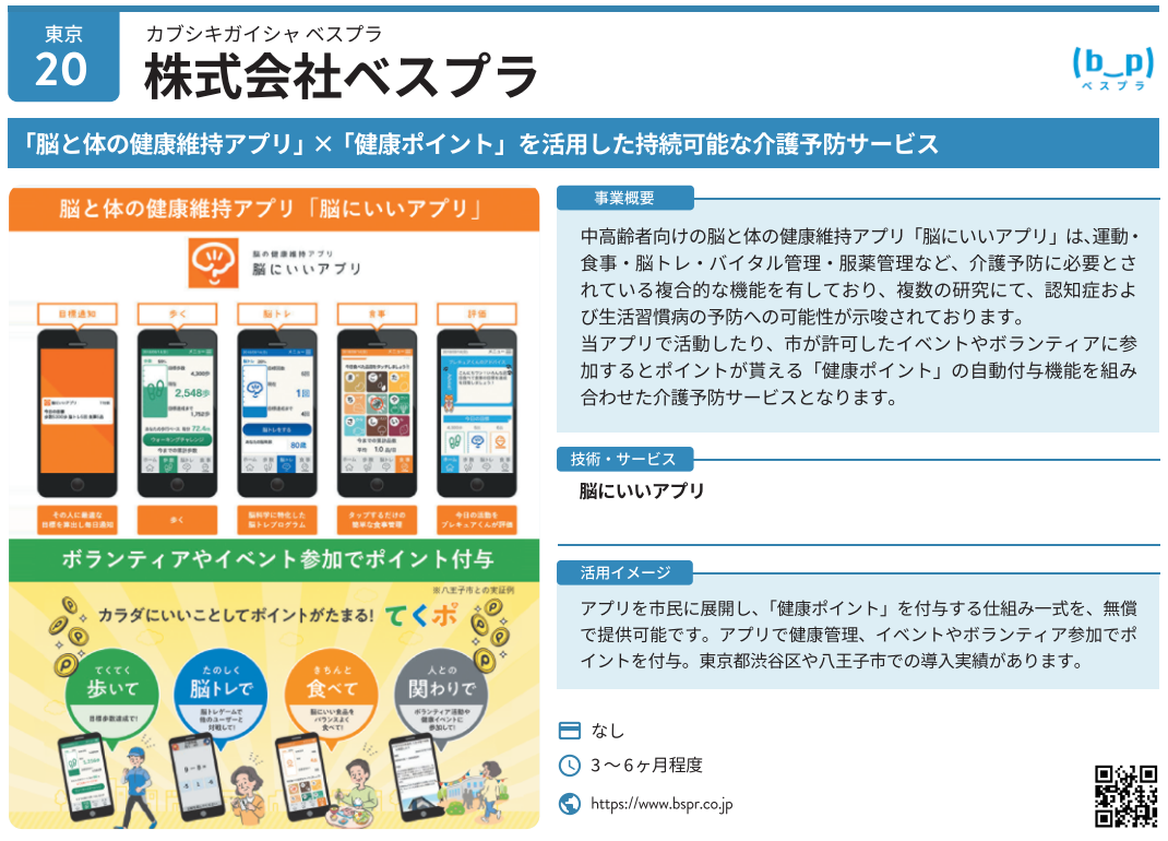 広島県スタートアップカタログにて「STARTUP CATALOG 2023」で「脳に