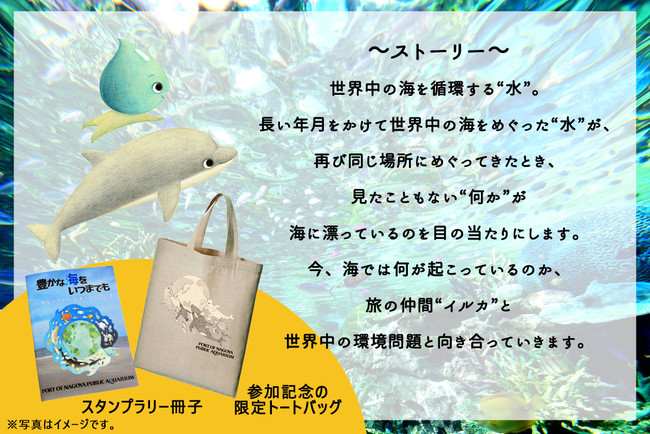 名古屋港水族館】特別展「豊かな海をいつまでも～旅する水とめぐる海洋