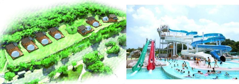 21年夏オープン 岡山県最大級レジャー宿泊施設 サントピア岡山総社 にグランピング施設がオープン 太洋開発株式会社のプレスリリース