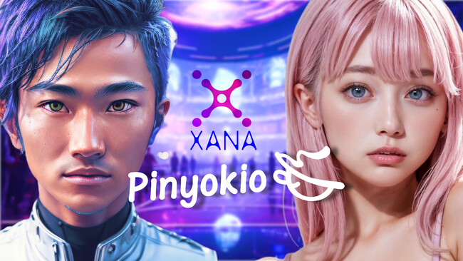 XANA x Pinyokio AI avatar Digital Human Agency