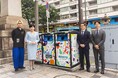 東京・表参道に設置中のIoTスマートゴミ箱「SmaGO」を使⽤した「スマートアクションプロジェクト」