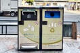京都市祇園・「南座」前に自動で“圧縮”するスマートゴミ箱「SmaGO」を設置