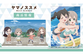 TVアニメ「ヤマノススメ Next Summit」のキャラクター大判タオル、アクリルポートレート、アクリルジオラマの受注を開始!