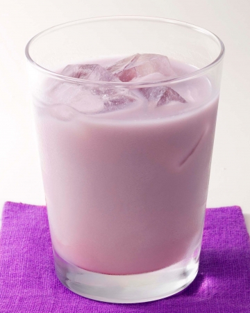 紫芋ミルク＜アイス＞