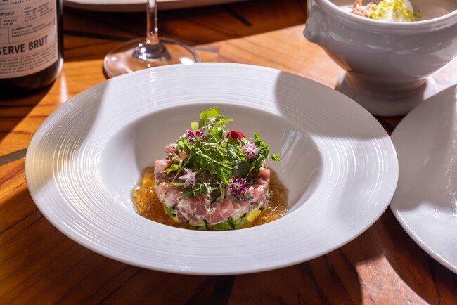 きのこが香るマグロとアボカドのタルタル きのこが香るマグロとアボカドのタルタル