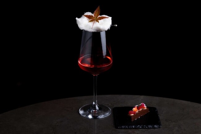 秋映、カカオとベリーの水羊羹 秋映、カカオとベリーの水羊羹