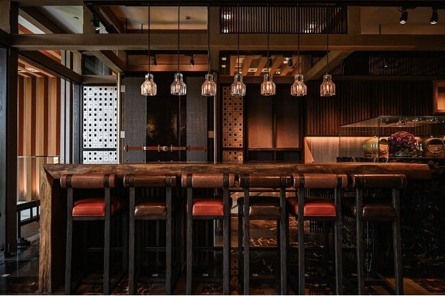 ザ・ラウンジ&バーのの5席限定のバーカウンター ザ・ラウンジ&バーのの5席限定のバーカウンター