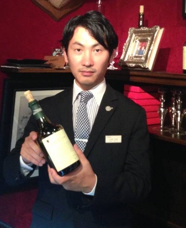 シニアソムリエ　久保友則氏