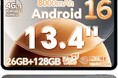 【18％OFF】Android 16搭載の13インチ大型タブレット「Teclast T65 128GB」が大特価｜通常28,900円→23,654円の期間限定セール /20GB+128GB/120Hz