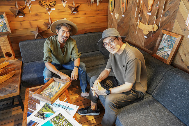 木工作家・村山じゅん氏とフォトグラファー野口祐一氏のコラボによる廃材を使ったフォトフレームを制作