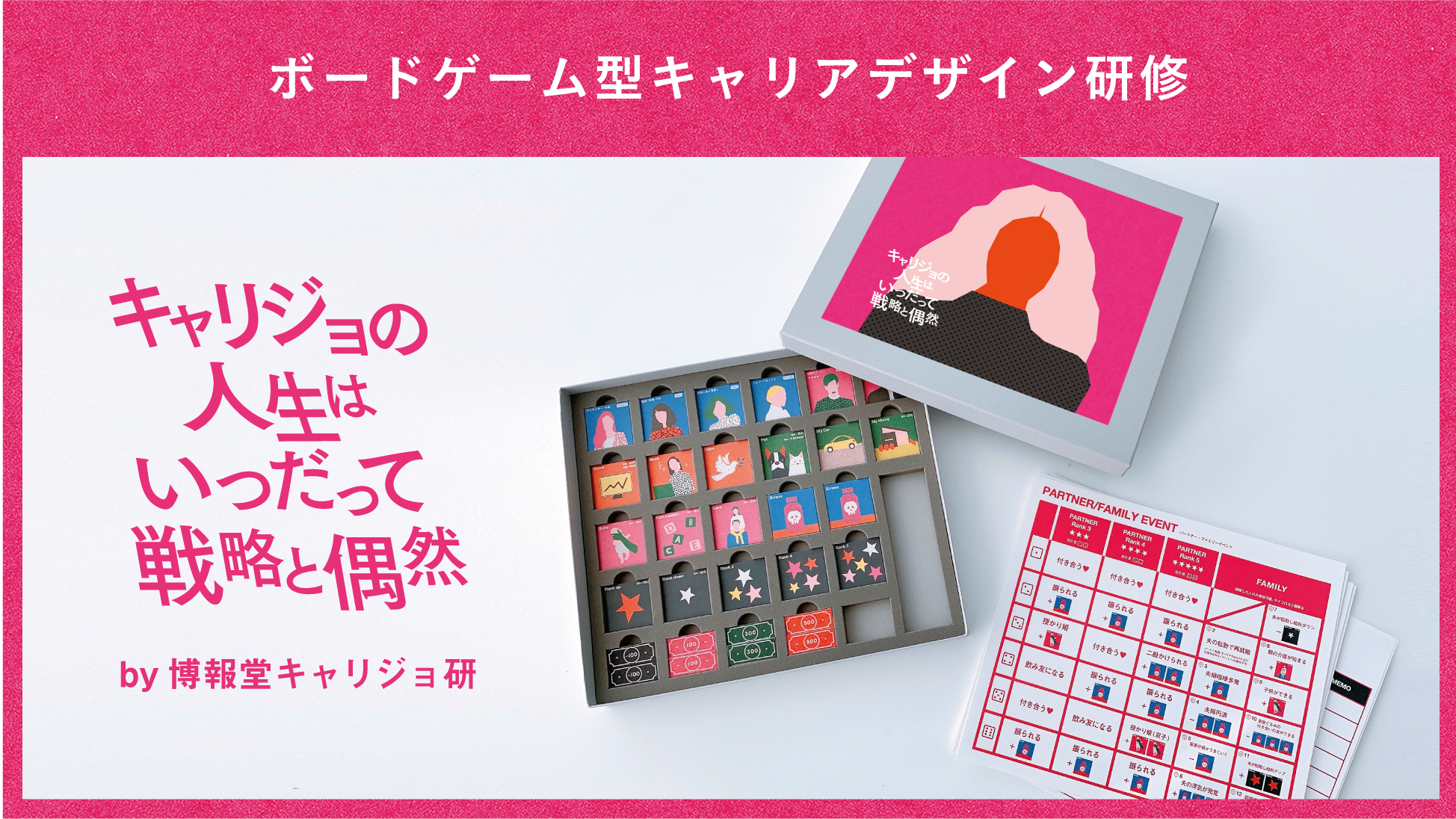 博報堂キャリジョ研 多様化する女性のキャリアを疑似体験する ボードゲーム型 研修を提供開始 株式会社博報堂のプレスリリース