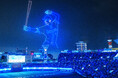 日本プロ野球過去最大の500機ドローンショー！横浜DeNAベイスターズ主催『STAR☆NIGHT DRONE LIGHT SHOW』で、ハマスタの夜空に選手たちの勇姿が出現しファン歓喜