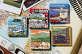 『電車で旅するマグネット』で楽しむJR西日本の鉄道旅。個性豊かな新作5種を発売