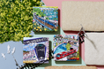『電車で旅するマグネット』JR東日本シリーズに新たなラインナップ。特急列車「サフィール踊り子」「あずさ」と、JR東日本・東京メトロの3路線が交差する御茶ノ水を描いた新作3種を発売