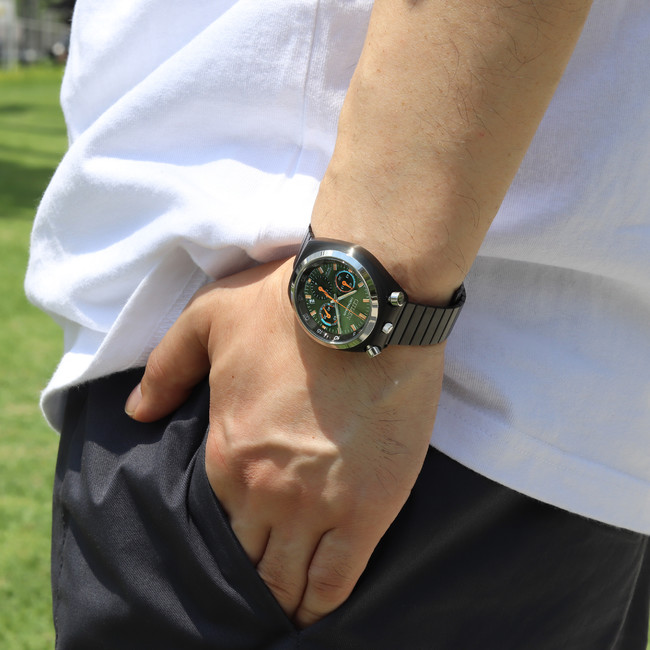 シチズン レコードレーベル ツノクロノ AN3660-81A 腕時計 新品