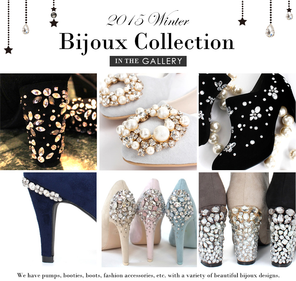 RANDA Bijoux collection】足元がキラキラと輝く！！クリスマスコーデ