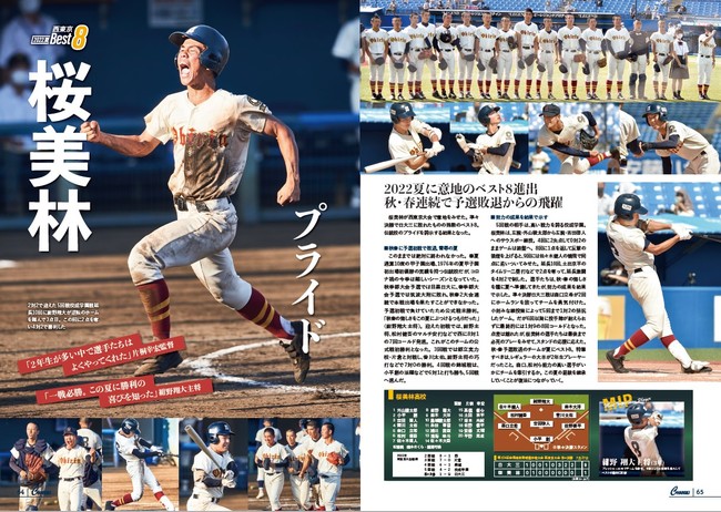 月刊高校野球CHARGE!東京版 第104回全国高等学校野球選手権 東・西東京 