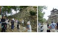 丸岡城の城山整備 課題を市民と共有