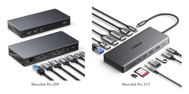 UGREEN】Thunderbolt 4ポート搭載、8K映像出力に対応した13-in-1