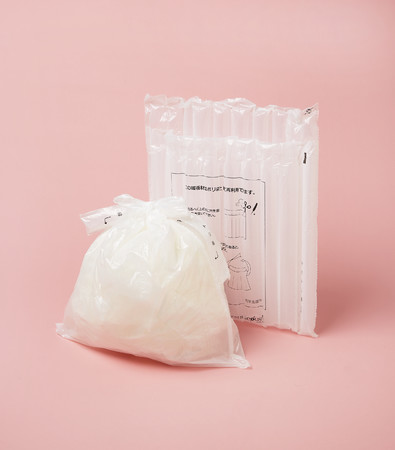 新発想のエアー緩衝材『Bubble Bag For Reuse (バブルバッグ フォー リユース)』　写真：藤巻斉／Flame