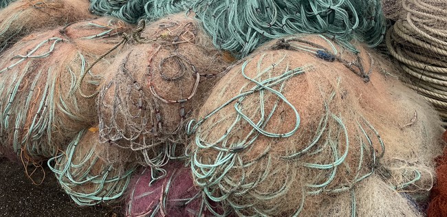 使用済漁網イメージ