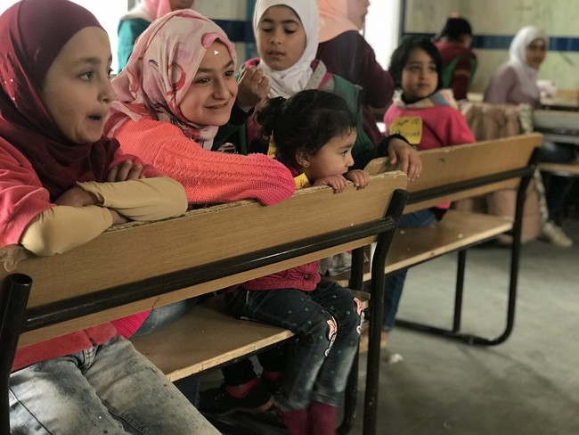 ザアタリ難民キャンプの子どもたち