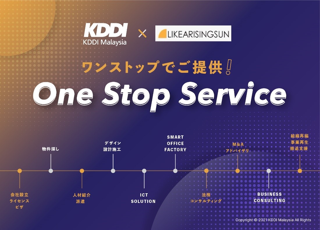 Kddi Malaysiaとlikearisingsunがパートナー契約を締結 Kddi Malaysia Sdn Bhd のプレスリリース